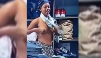 BBNaija Titans Blue Aiva Expose Her Breast