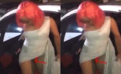 Sexy DJ Cuppy displays toto by mistake