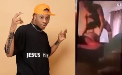 Singer Oxlade leaked sextape fucking hard